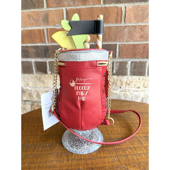 RARE Betsey Johnson Kitsch Bloody Mary Crossbody Bag NWT Limited Edition - As Is - Picture 6 of 12